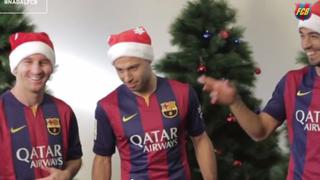 YouTube: Navidad del Barcelona y su divertido detrás de cámara