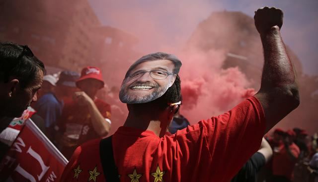 Los aficionados del Liverpool viven con algarabía la previa de la final de Champions. (Foto: AP)