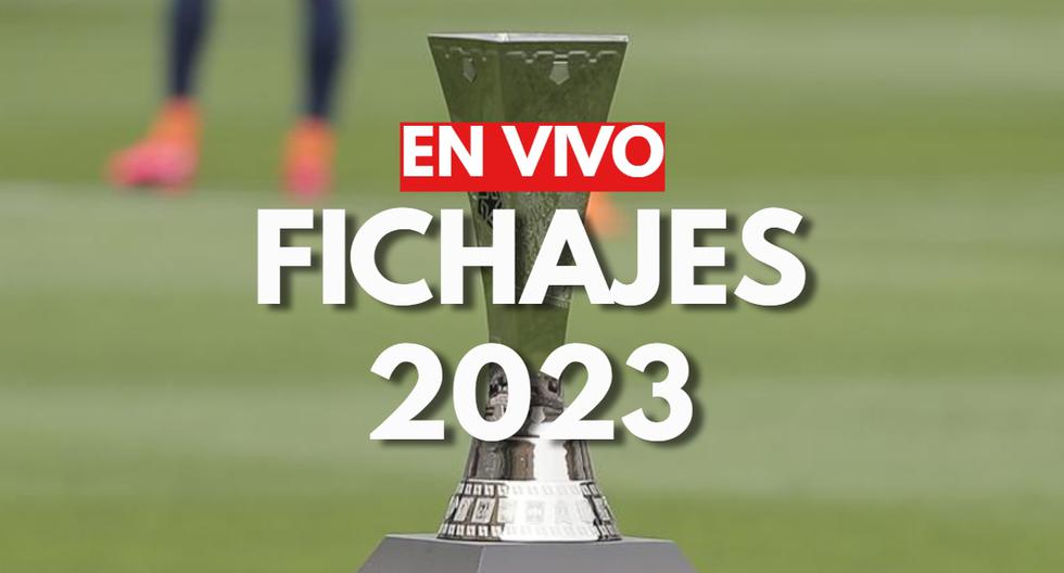 Así se mueve el mercado de fichajes de la Liga 1 2023 en vivo.