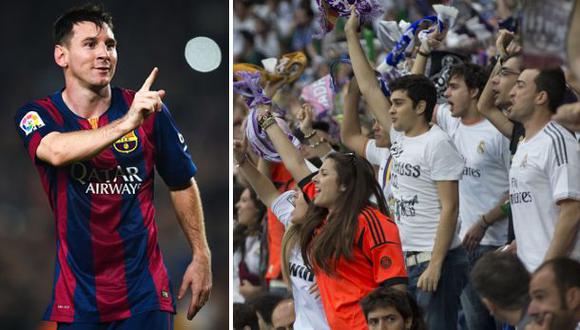 Real Madrid expulsó a 17 fans que insultaron a Messi en partido
