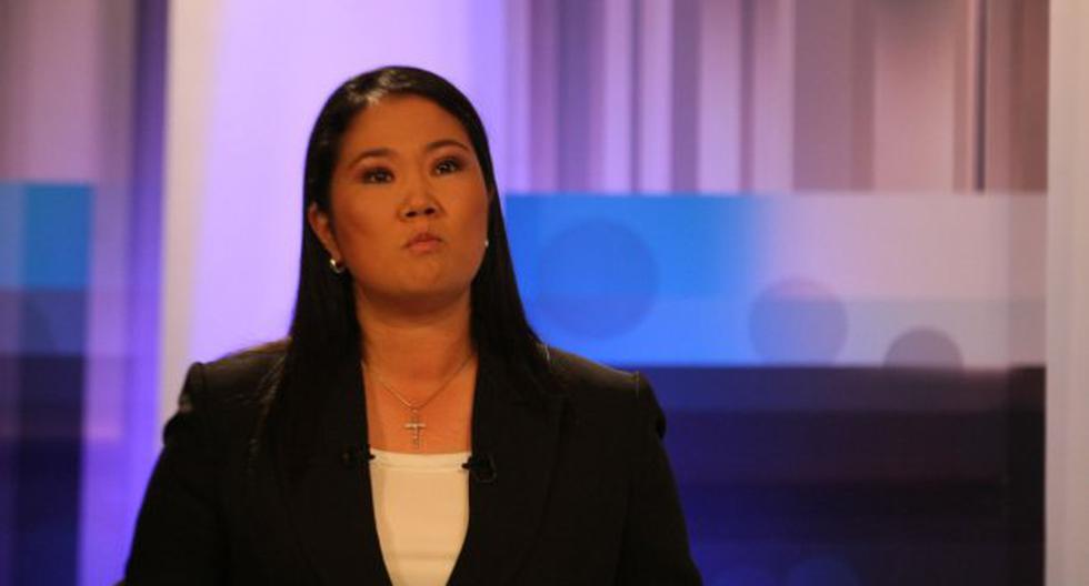 Keiko Fujimori se refirió a condena de María López. (Foto: Andina)