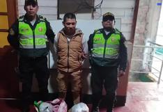 Cusco: PNP interviene a pasajero que llevaba 10 kilos de marihuana en bus