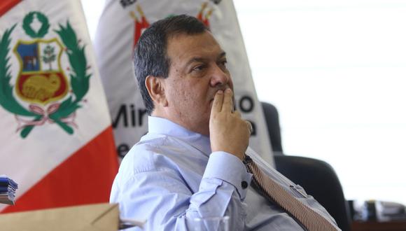 “Yo como ministro debo dar las explicaciones que tenga que dar y en este caso también”, sostuvo el ministro de Defensa Jorge Nieto. (Foto: El Comercio)