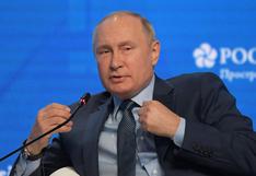 Putin asegura que Rusia tiene misiles hipersónicos intercontinentales en servicio