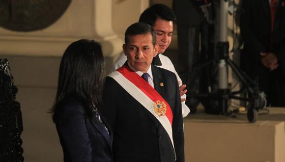 La aprobación de Humala sube un punto a un día de su mensaje