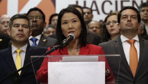 Keiko Fujimori se pronunció luego de que Martín Vizcarra jurara como presidente del Perú. (Foto: Archivo El Comercio)