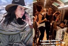 “La Reina del Sur 3″ en Cusco: Kate del Castillo y el baile que protagonizó junto a su director en vagón de tren 