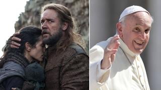Russell Crowe invita al Papa Francisco a ver "Noé"