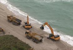 EEUU vierte arena en playas de Miami Beach erosionadas por el cambio climático 