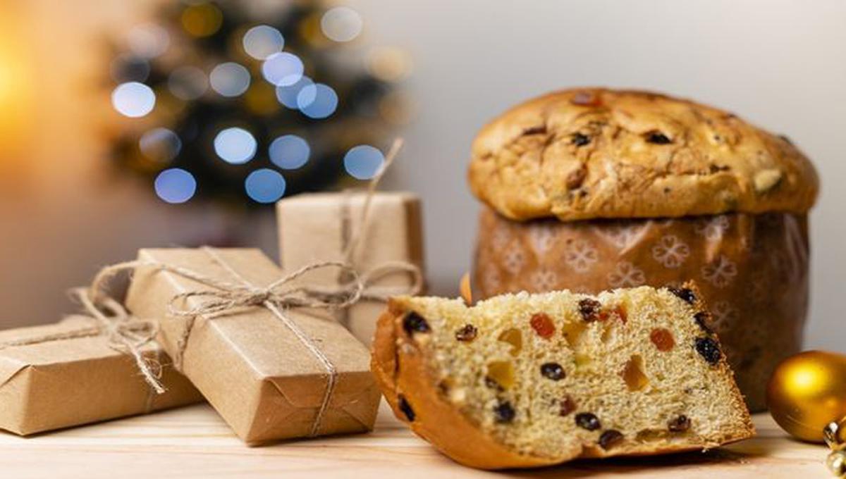 El panetón es uno de los postres típicos de las festividades navideñas.