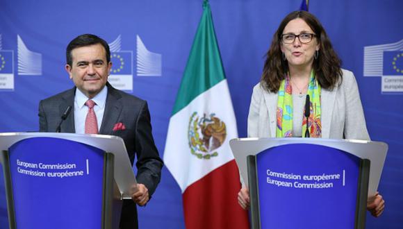 México y la UE aceleran renovación de su tratado comercial