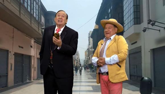 Tulio Loza y Willy Hurtado trabajaron juntos en "Tulio Presidente" de Willax TV. (Foto: Captura de video)