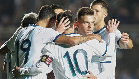 La selección argentina que debuta en la Copa América 2019. (Foto: La Nación)