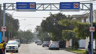 La Molina prohíbe desde hoy la circulación de camiones en ciertas vías del distrito