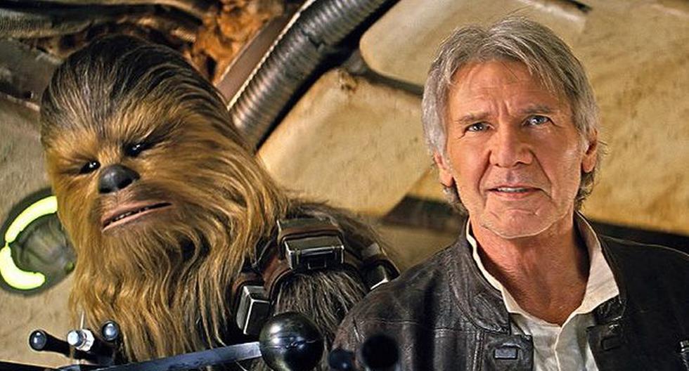 Peter Mayhew es Chewbacca y Harrison Ford es Han Solo en 'Star Wars' (Foto: Lucasfilm)