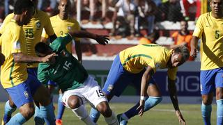 Con oxígeno: así se recuperó Brasil tras jugar en La Paz