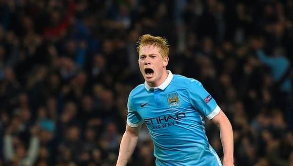 Manchester City tiene asegurada, según la BBC, la renovación de Kevin de Bruyne. (Foto:AFP).