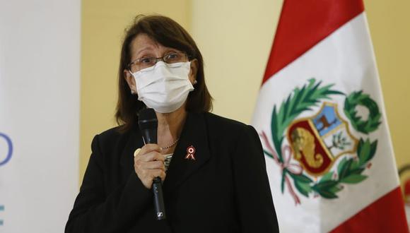 La ministra de Salud es neurogenetista. Ocupó este mismo cargo en el 2004, también ha sido ministra del Interior. (Foto: Minsa)