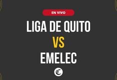 Liga vs. Emelec: resumen del partido por fecha 10 de la LigaPro