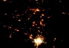 Vine: Asombrosa vista nocturna de Arabia Saudí desde el espacio
