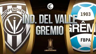 EN VIVO - I. del Valle 2-1 Gremio: ver ahora en directo partido por Copa Libertadores