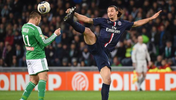 Ibrahimovic fue sancionado con dos partidos por juego violento