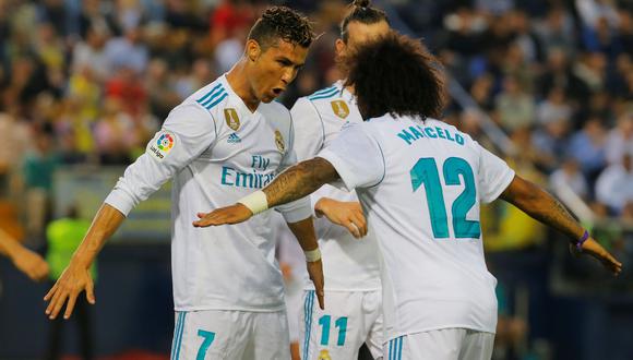 Cristiano Ronaldo marcó el 2-0 en el cotejo entre Real Madrid y Villarreal. (Video: YouTube/Foto: AFP)