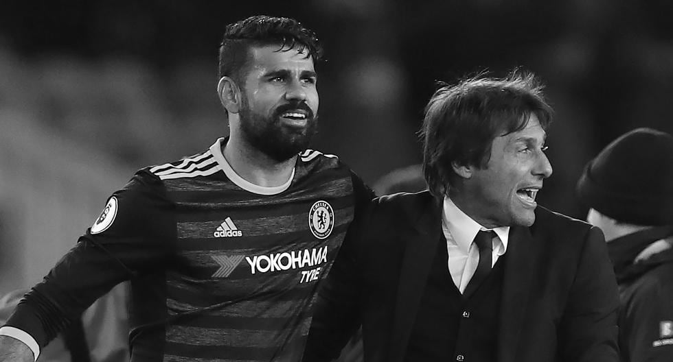 Diego Costa discutió con Antonio Conte, que lo apartó de la convocatoria del Chelsea. (Foto: Getty Images)