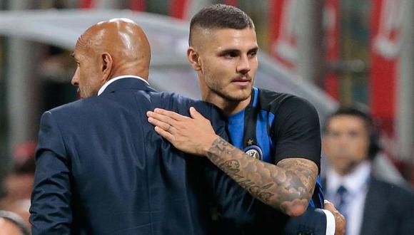 El entrenador del Inter de Milán salió al frente luego de que Mauro Icardi quedara fuera de una convocatoria por determinación técnica. "Fue una decisión difícil y dolorosa", precisó. (Foto: AP)