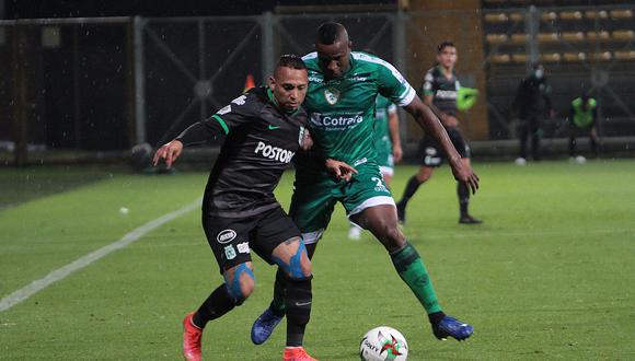 Atlético Nacional vs. La Equidad se enfrentan en la vuelta de los cuartos de final de la Liga BetPlay 2021 | Foto: @Dimayor