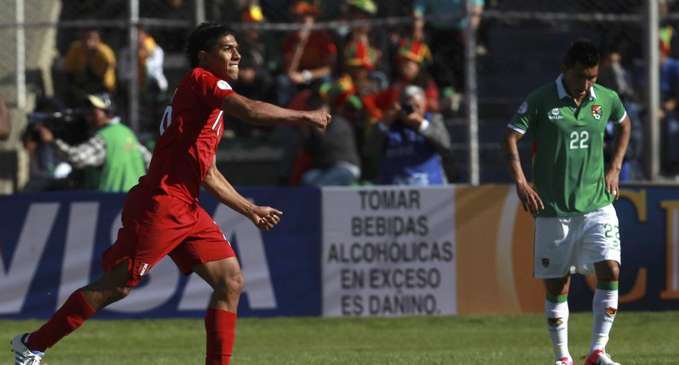 Juan Carlos Mariño anotó un golazo en La Paz, en las Eliminatorias al Mundial 2014. (Foto: USI / Video: YouTube)