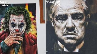 Hallados pósteres de El Padrino y Joker en la casa del capo de Cosa Nostra