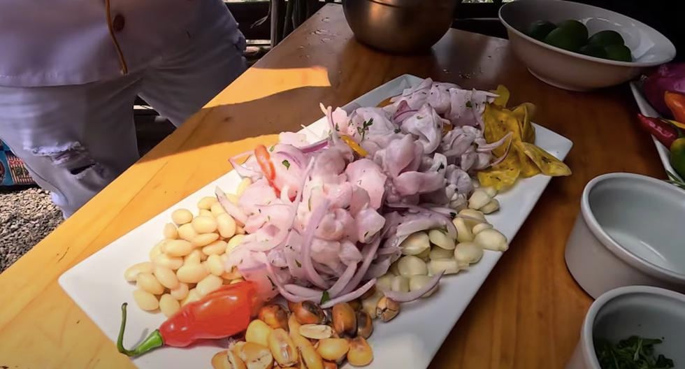 Ceviche in the heights?  This is how they prepare it at this point in Villa María del Triunfo