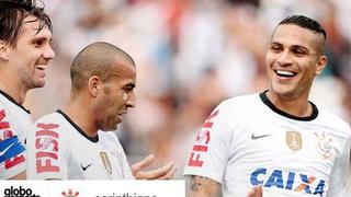 Corinthians de Paolo Guerrero empató 2-2 frente a Palmeiras
