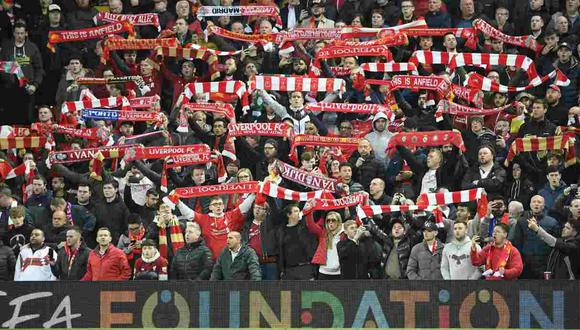 Los hinchas de Liverpool generaron disturbios en las calles de Barcelona. (Foto: AFP)