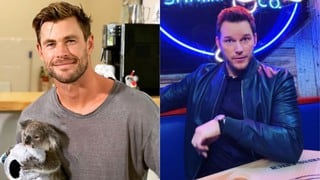 Revelan imágenes de Chris Hemsworth y Chris Pratt en el rodaje de “Thor: Love and Thunder” 