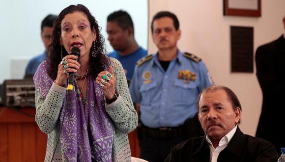 El discurso de Rosario Murillo, quien es también primera dama de Nicaragua, contrastó nuevamente con el reclamo de los obispos que solicitan al Gobierno de Ortega detener los ataques a la población. (Reuters)