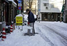 Tokio: Miles de personas varadas y decenas heridas por nevada