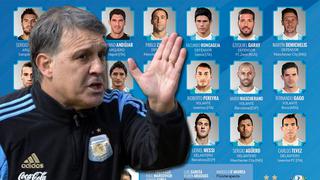 Argentina: los convocados de Martino para la Copa América 2015