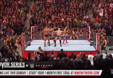 WWE Raw: revive todas las luchas del show de la marca roja de cara a Survivor Series con la invasión de NXT