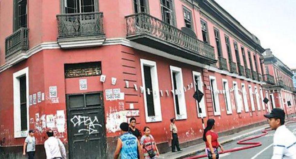 El Eje Cultural de la UNMSM incluye la recuperación integral del Colegio Real, en el Centro Histórico de Lima. (Foto: Andina)