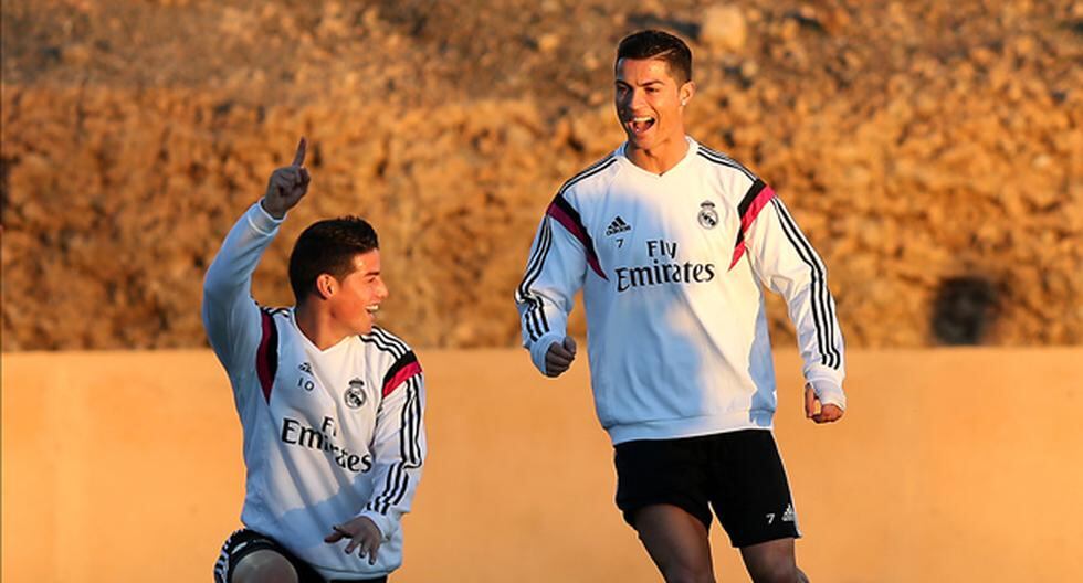 James alabó a Cristiano. (Foto: Getty Images)