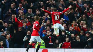 Manchester Utd. le ganó 2-0 al Sunderland con doblete de Rooney