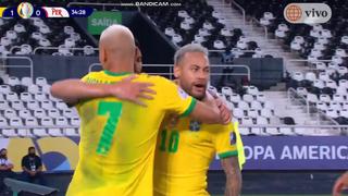 Perú vs. Brasil: la genial jugada de Neymar para el gol de Lucas Paquetá en la victoria del ‘Scratch’ [VIDEO]