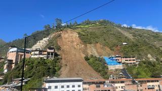 Pataz: todo lo que se sabe del deslizamiento que ocasionó daños a viviendas en poblado de Retamas | FOTOS y VIDEOS