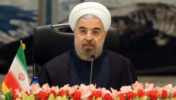 El presidente iraní, Hasan Rohani. (Foto: AFP)