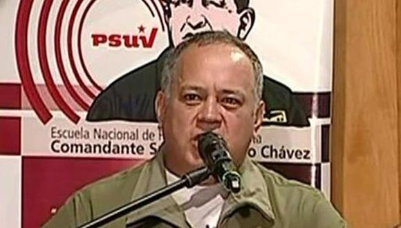 Venezuela: Cabello se defendió de acusación de narcotráfico