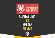 SIGUE, Alianza Lima vs. Melgar EN VIVO por el Torneo de Promoción y Reservas 2024