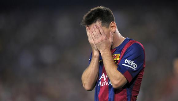 Messi molesto con Barcelona por estos motivos