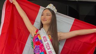 Alexia Barnechea se corona como ganadora del Miss Teen Beauty Global 2022